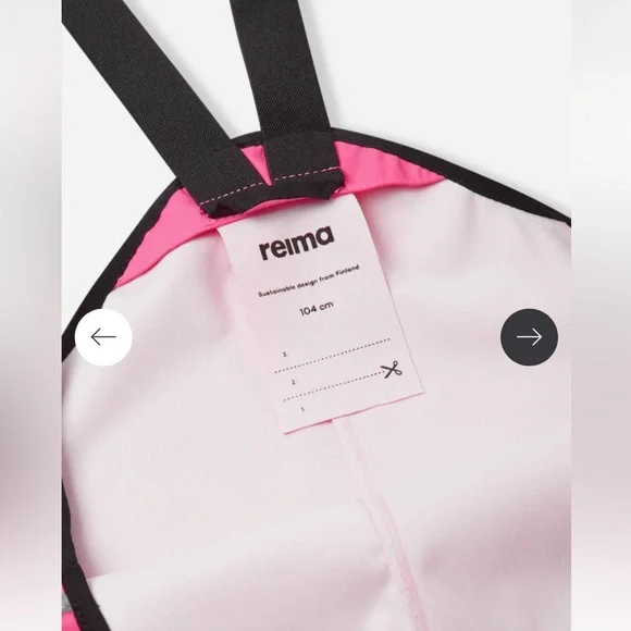 Reima Little Girls Rain
Pants - Lammikko - Picture 5 of 11